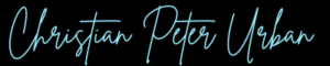 Unterschrift Christian Peter Urban